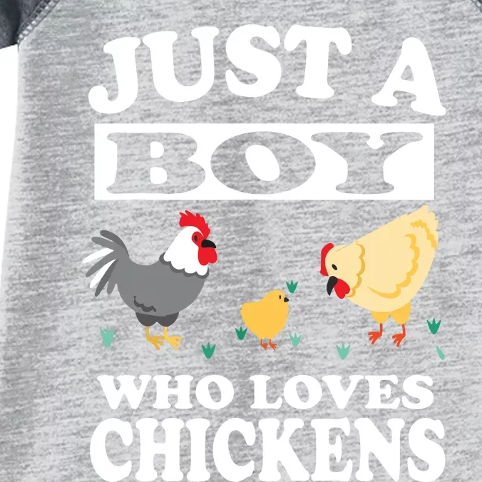 Who Loves Chickens Farm Chicken Gift Infant Baby Jersey Bodysuit