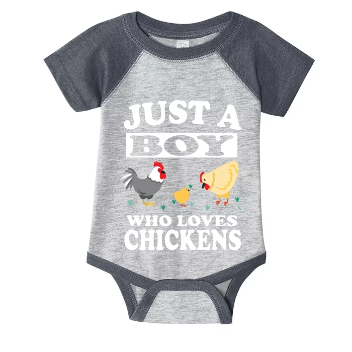 Who Loves Chickens Farm Chicken Gift Infant Baby Jersey Bodysuit