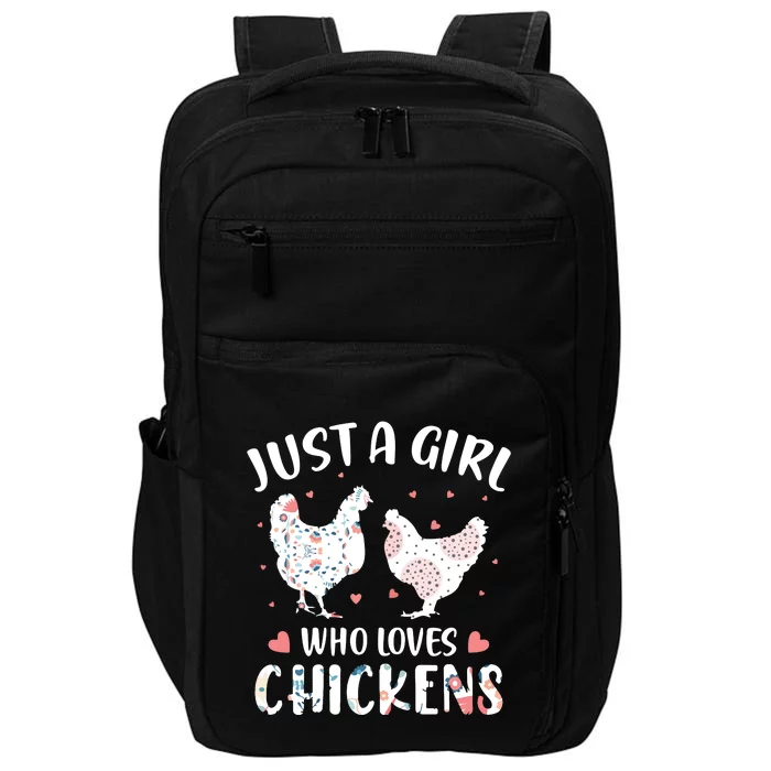 Who Loves Chickens Chicken Impact Tech Backpack