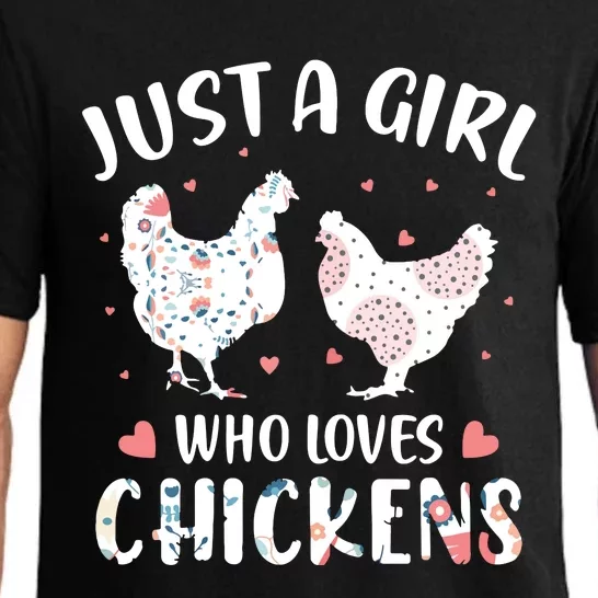 Who Loves Chickens Chicken Pajama Set