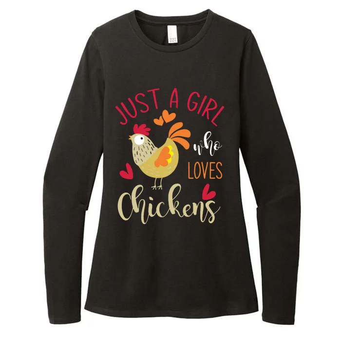 Who Loves Chickens Womens CVC Long Sleeve Shirt