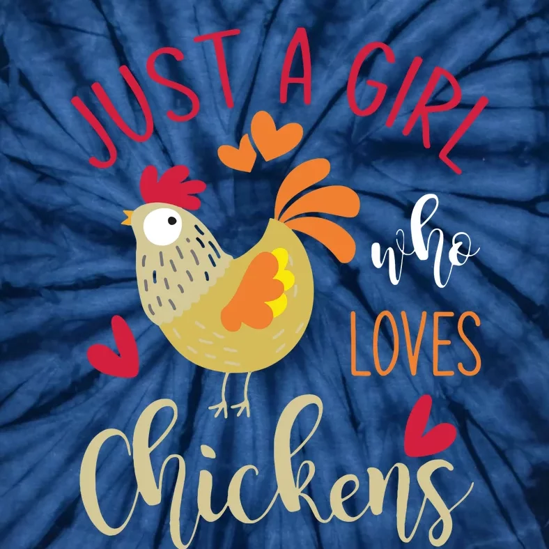 Who Loves Chickens Tie-Dye T-Shirt