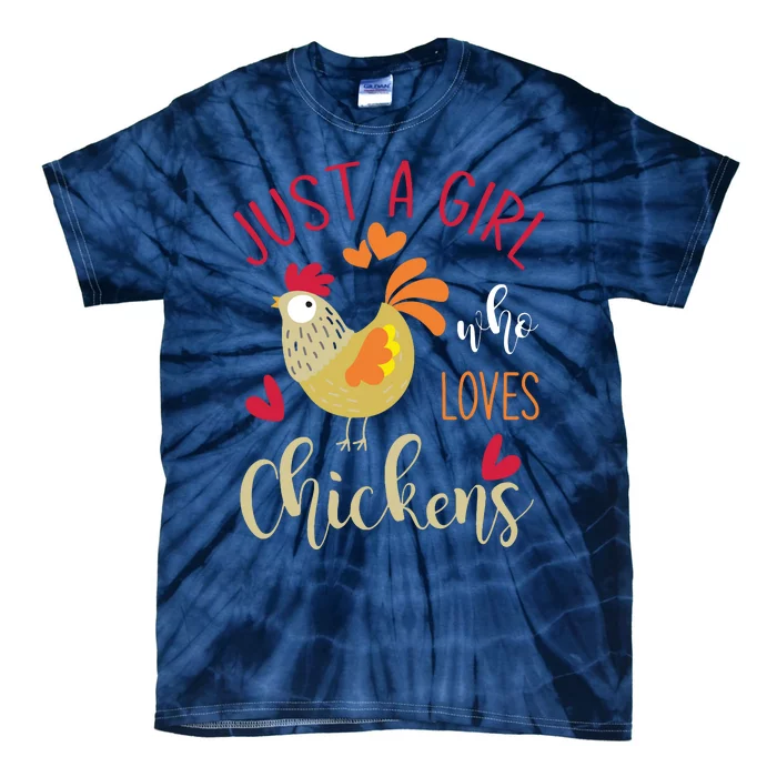 Who Loves Chickens Tie-Dye T-Shirt