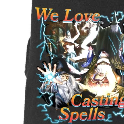 We Love Casting Spells Shadow Wizard Money Gang Doggie 3-End Fleece Hoodie