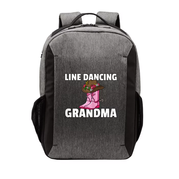 Womens Line Dance Grandma Country Music Dancing Dancer Vector Backpack