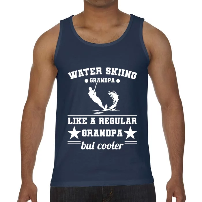 Wave Lover Extreme Sports Athletes Water Skiing Grandpa Gift Comfort Colors® Tank Top