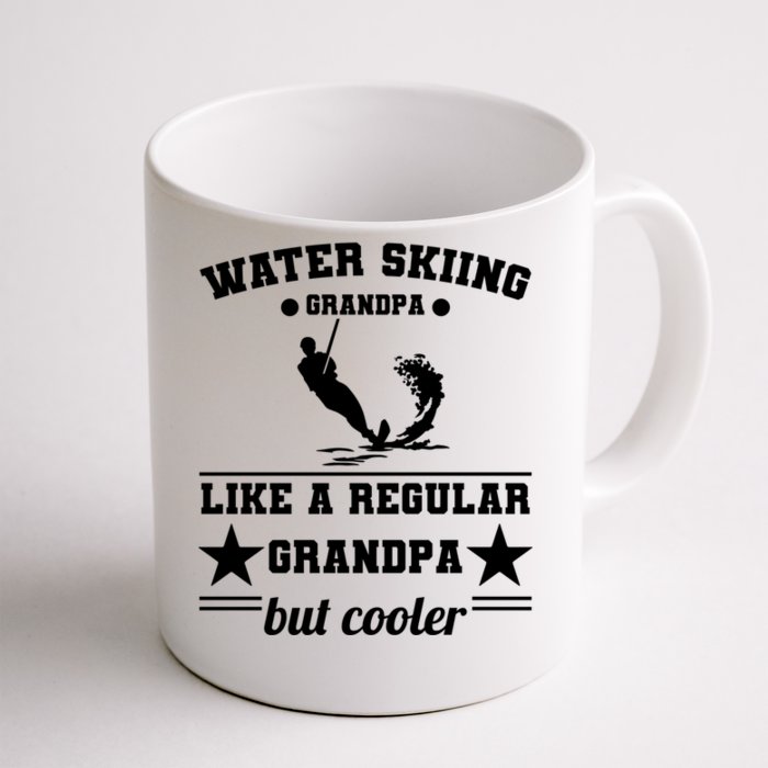 Wave Lover Extreme Sports Athletes Water Skiing Grandpa Gift Front & Back Coffee Mug