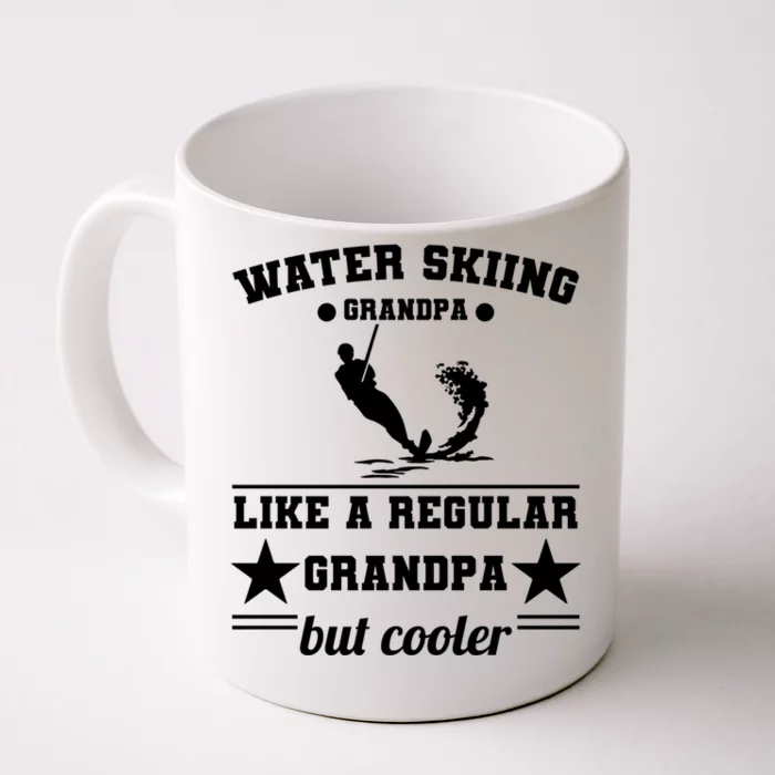 Wave Lover Extreme Sports Athletes Water Skiing Grandpa Gift Front & Back Coffee Mug