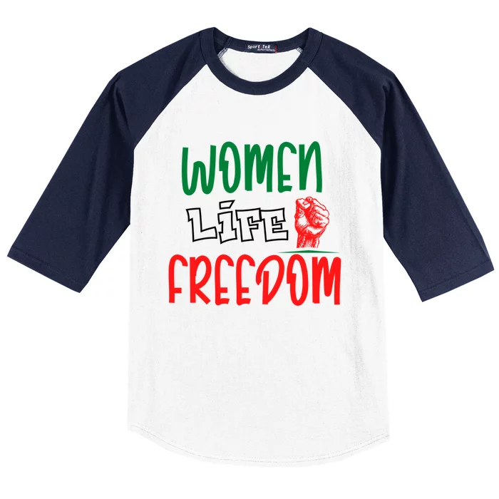 Wo Life Freedom Gift Baseball Sleeve Shirt