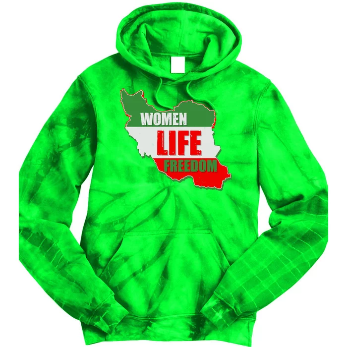 Women Life Freedom Women Of Iran #Mahsa Amini Tie Dye Hoodie