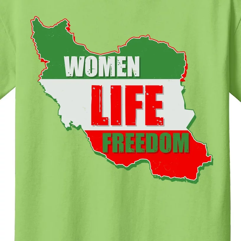 Women Life Freedom Women Of Iran #Mahsa Amini Kids T-Shirt