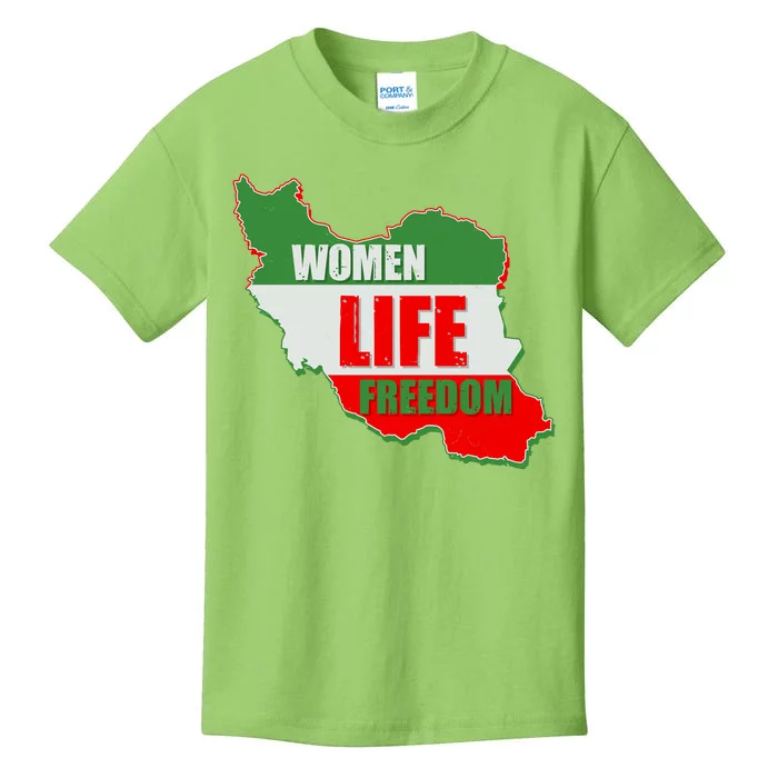 Women Life Freedom Women Of Iran #Mahsa Amini Kids T-Shirt