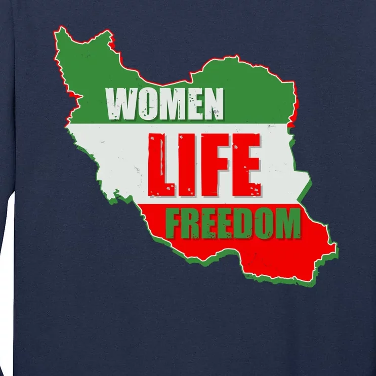 Women Life Freedom Women Of Iran #Mahsa Amini Tall Long Sleeve T-Shirt