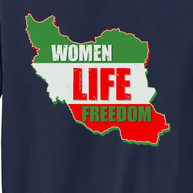 Women Life Freedom Women Of Iran #Mahsa Amini Tall Sweatshirt