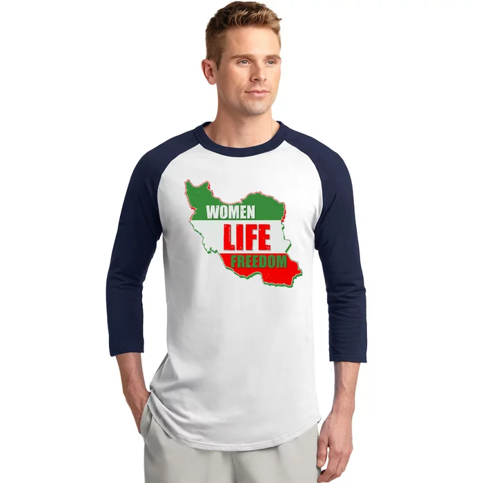 Women Life Freedom Women Of Iran #Mahsa Amini Baseball Sleeve Shirt