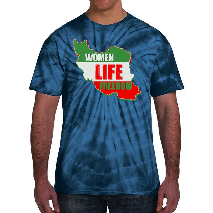 Women Life Freedom Women Of Iran #Mahsa Amini Tie-Dye T-Shirt