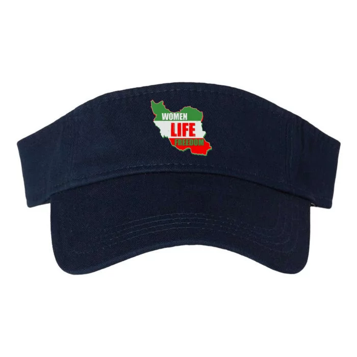 Women Life Freedom Women Of Iran #Mahsa Amini Valucap Bio-Washed Visor