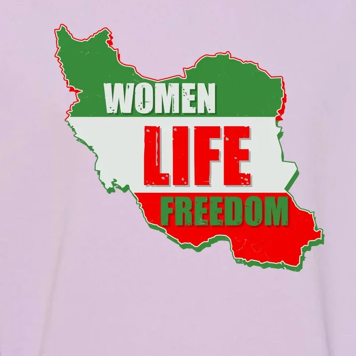 Women Life Freedom Women Of Iran #Mahsa Amini Garment-Dyed Sweatshirt