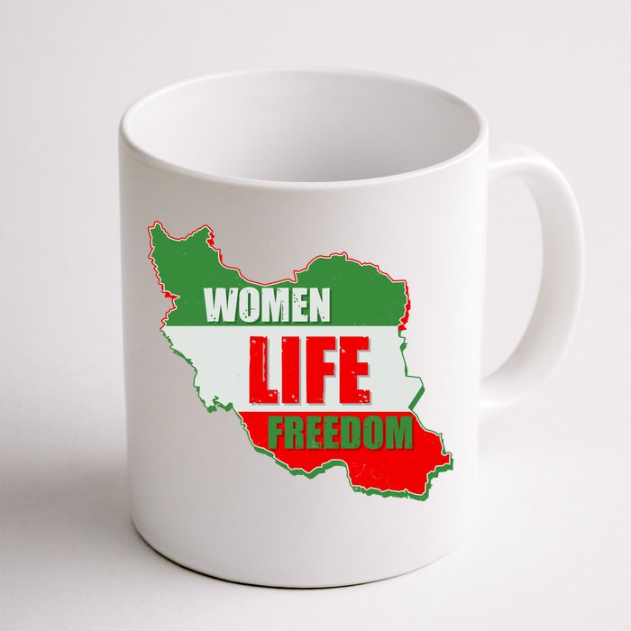 Women Life Freedom Women Of Iran #Mahsa Amini Front & Back Coffee Mug