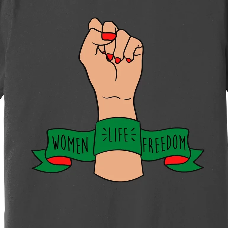 Women Life Freedom Iran Power Fist Premium T-Shirt