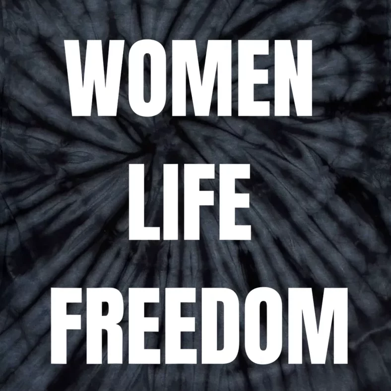 Women Life Freedom Stand With Women Of Iran Tie-Dye T-Shirt