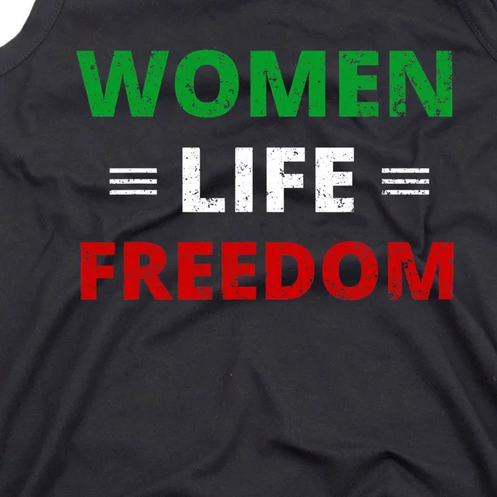 Women Life Freedom Shirt Zan Zendegi Azadi Iran Tank Top