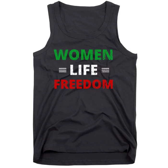 Women Life Freedom Shirt Zan Zendegi Azadi Iran Tank Top