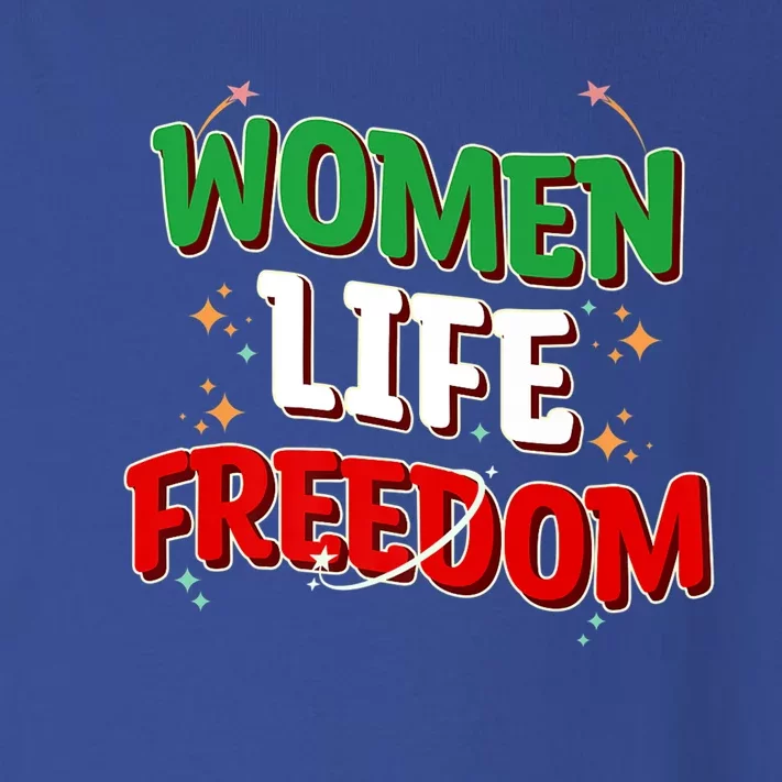 Wo Life Freedom Iranian Flag Of Iran Gift Toddler Long Sleeve Shirt