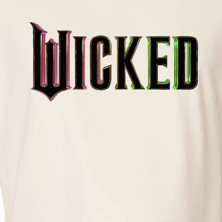 Wicked Logo Funny Witch Garment-Dyed Women's Muscle Tee