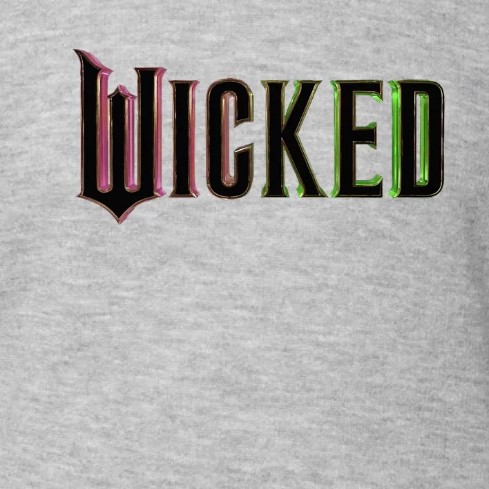 Wicked Logo Funny Witch Toddler Sweatshirt