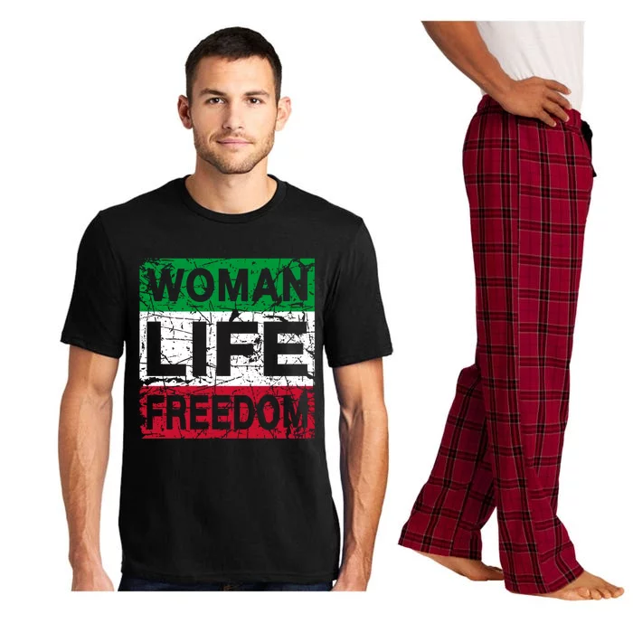 WOMAN LIFE FREEDOM IRAN RISE WITH THE WOMAN Support Woman Pajama Set