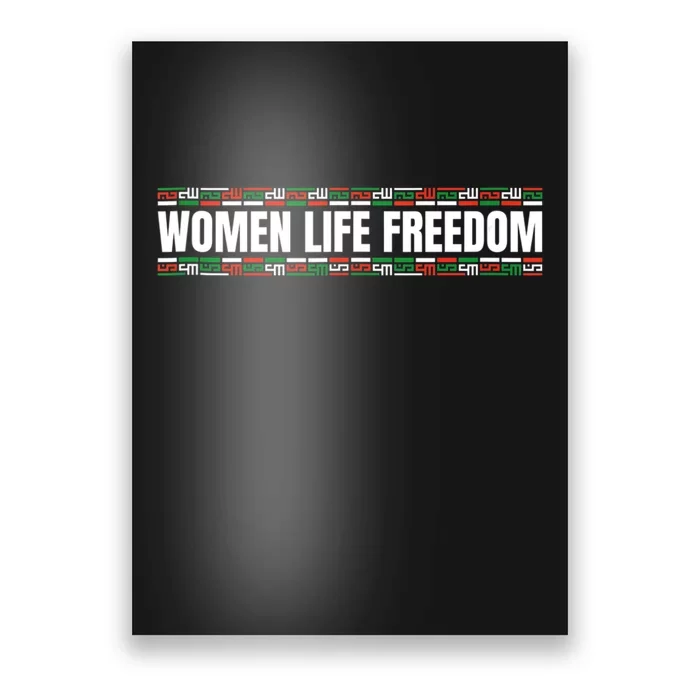 Women Life Freedom Design For Iranian Poster