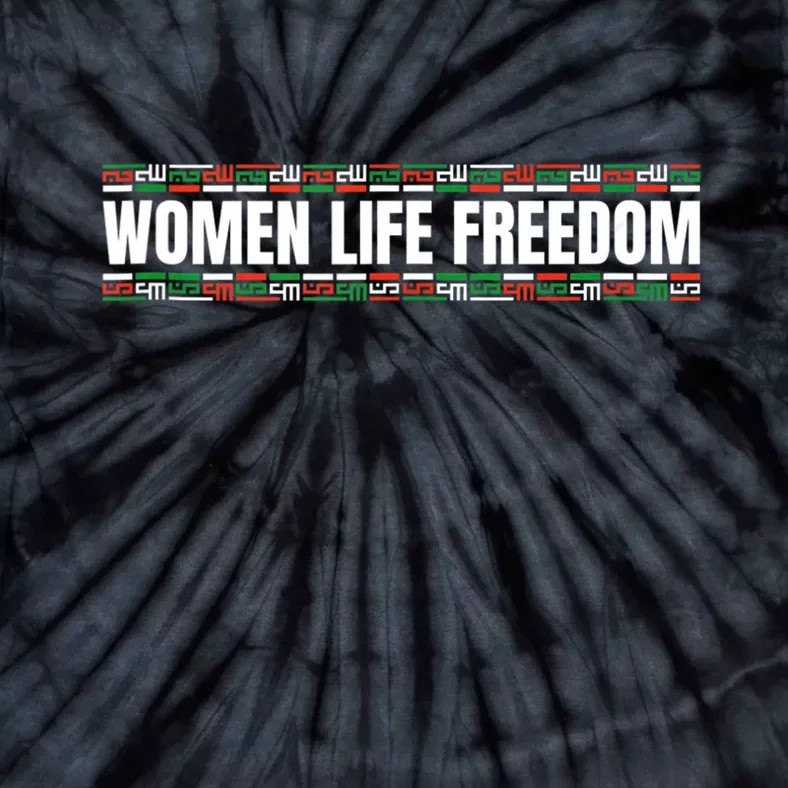 Women Life Freedom Design For Iranian Tie-Dye T-Shirt