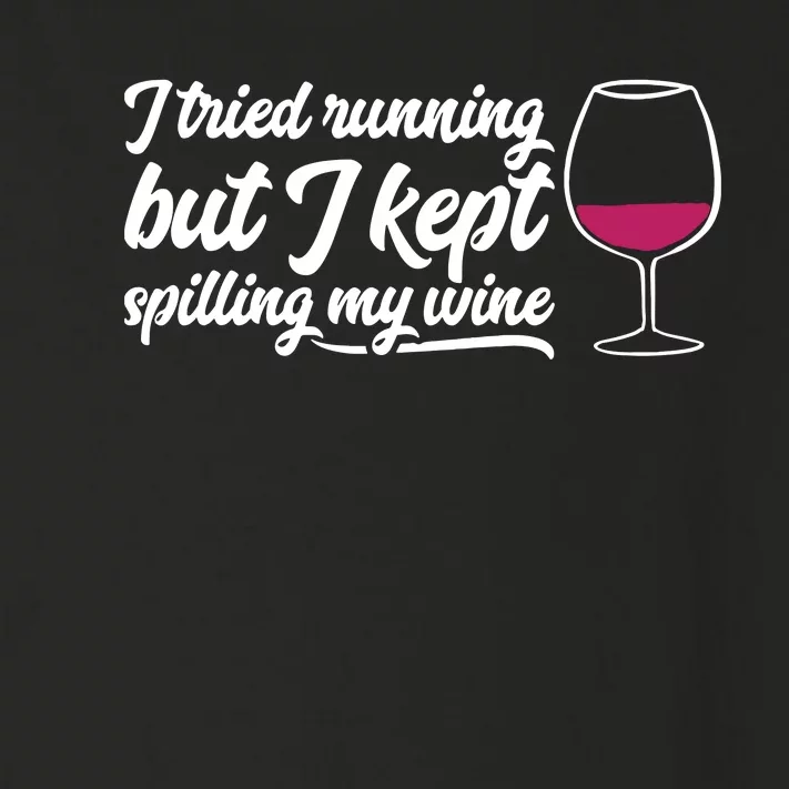 Wine Lovers Funny Humorous Quirky Toddler Long Sleeve Shirt