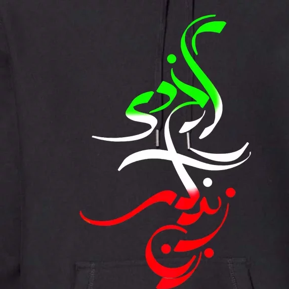 Woman Life Freedom Zan Zendegi Azadi Iran Wo Premium Hoodie