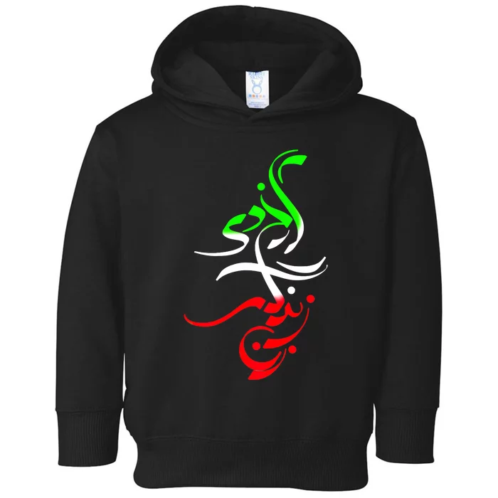 Woman Life Freedom Zan Zendegi Azadi Iran Wo Toddler Hoodie