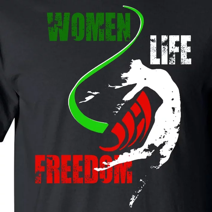 Women Life Freedom Iran Protest Tall T-Shirt