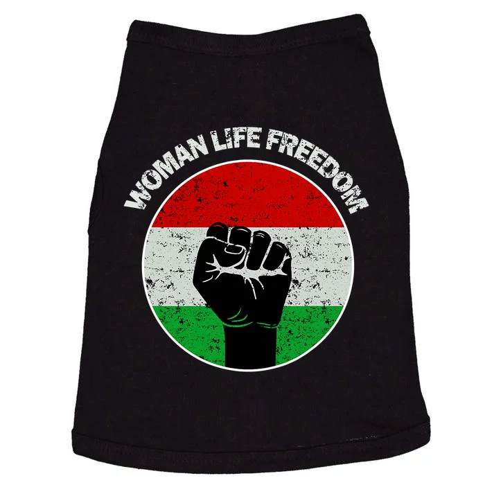 Woman Life Freedom Iran, Rise With Women Of Iran Doggie Tank