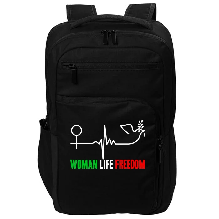 Woman Life Freedom Zan Zendegi Azadi  Life Freedom Impact Tech Backpack