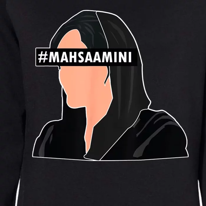 Women Life Freedom Iran #Mahsa Amini Womens California Wash Sweatshirt