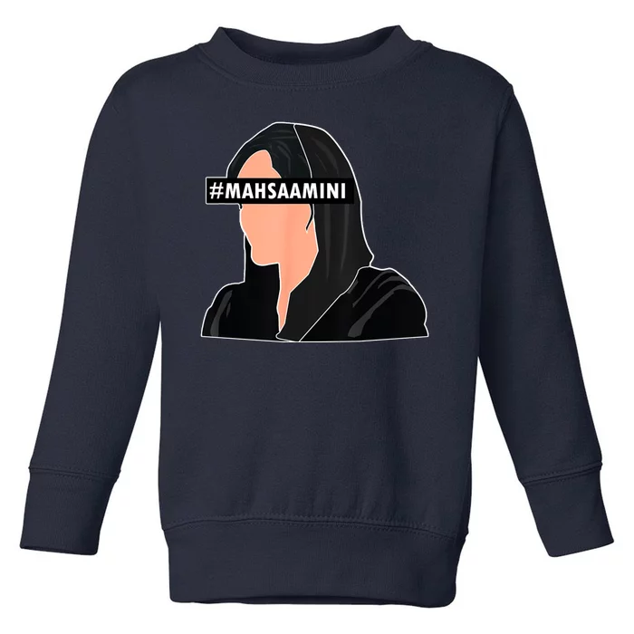 Women Life Freedom Iran #Mahsa Amini Toddler Sweatshirt