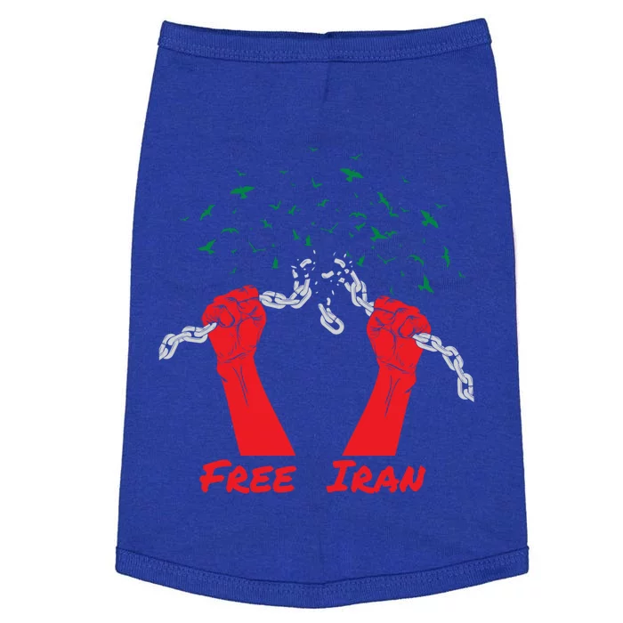 Wo Life Freedom Free Iran Gift Doggie Tank