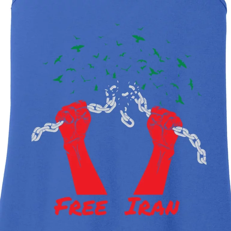 Wo Life Freedom Free Iran Gift Ladies Essential Tank