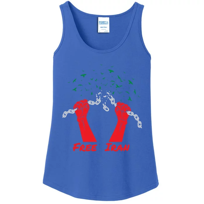 Wo Life Freedom Free Iran Gift Ladies Essential Tank