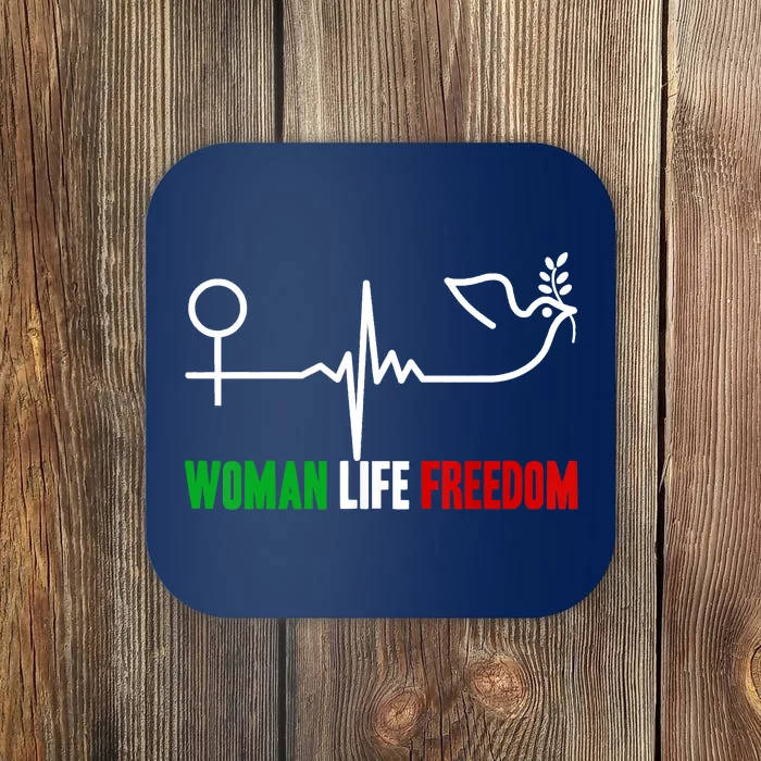 Woman Life Freedom Zan Zendegi Azadi Women Life Freedom Coaster