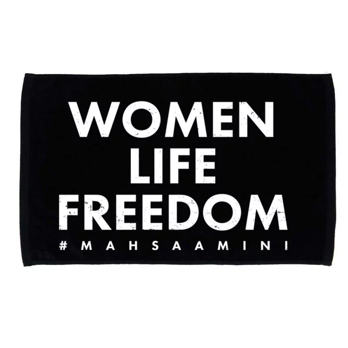 Women Life Freedom #Mahsa Amini Microfiber Hand Towel