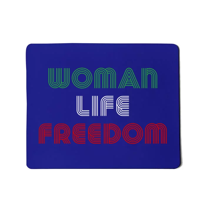 Wo Life Freedom Iran Protest Slogan Gift Mousepad