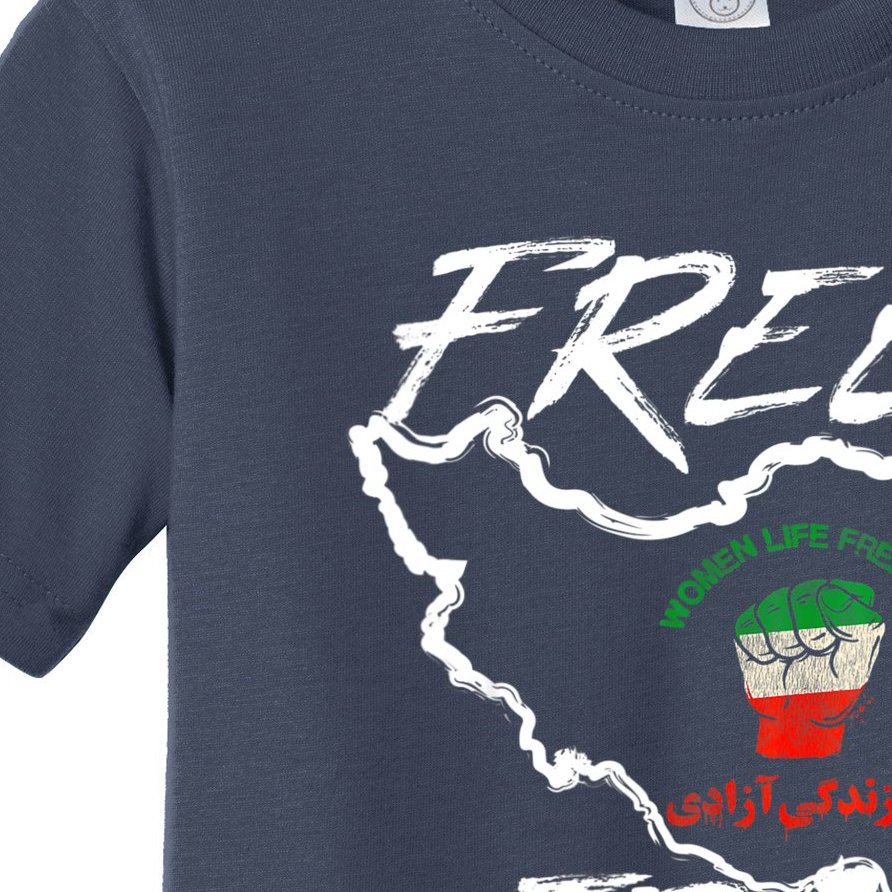 Women Life Freedom Vintage Iranian Distressed Free Iran Toddler T-Shirt