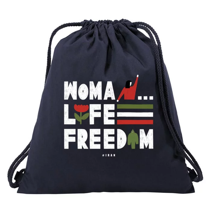 Wo Life Freedom Funny Gift Drawstring Bag