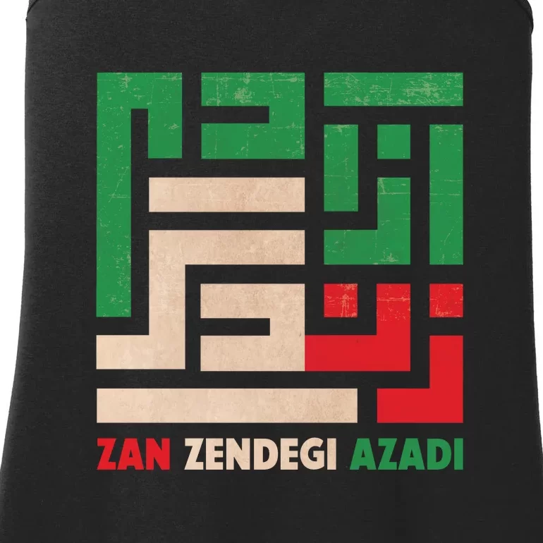 Women Life Freedom Mahsa Amini Zan Zendegi Azadi Iran Ladies Essential Tank